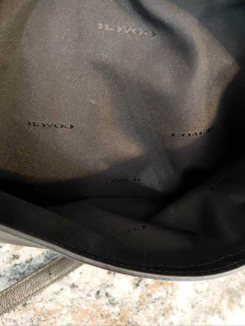 Coach Black Pebbled Leather Turnlock Hobo Bag W/Crossbody Strap No Hngtag Gold - Picture 7 of 12